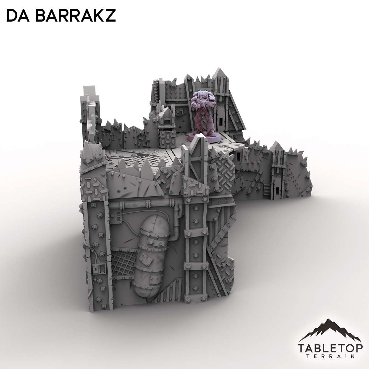 Tabletop Terrain Terrain Da Barrakz - Scrapz Kamp