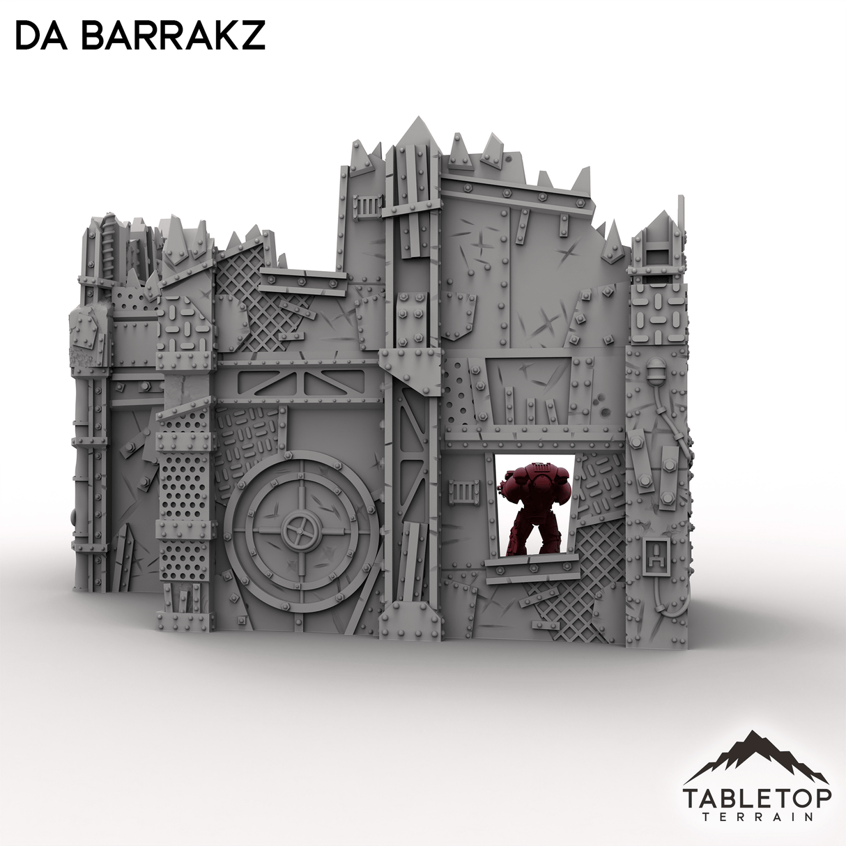Tabletop Terrain Terrain Da Barrakz - Scrapz Kamp