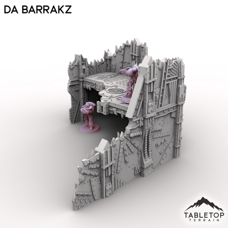 Tabletop Terrain Terrain Da Barrakz - Scrapz Kamp