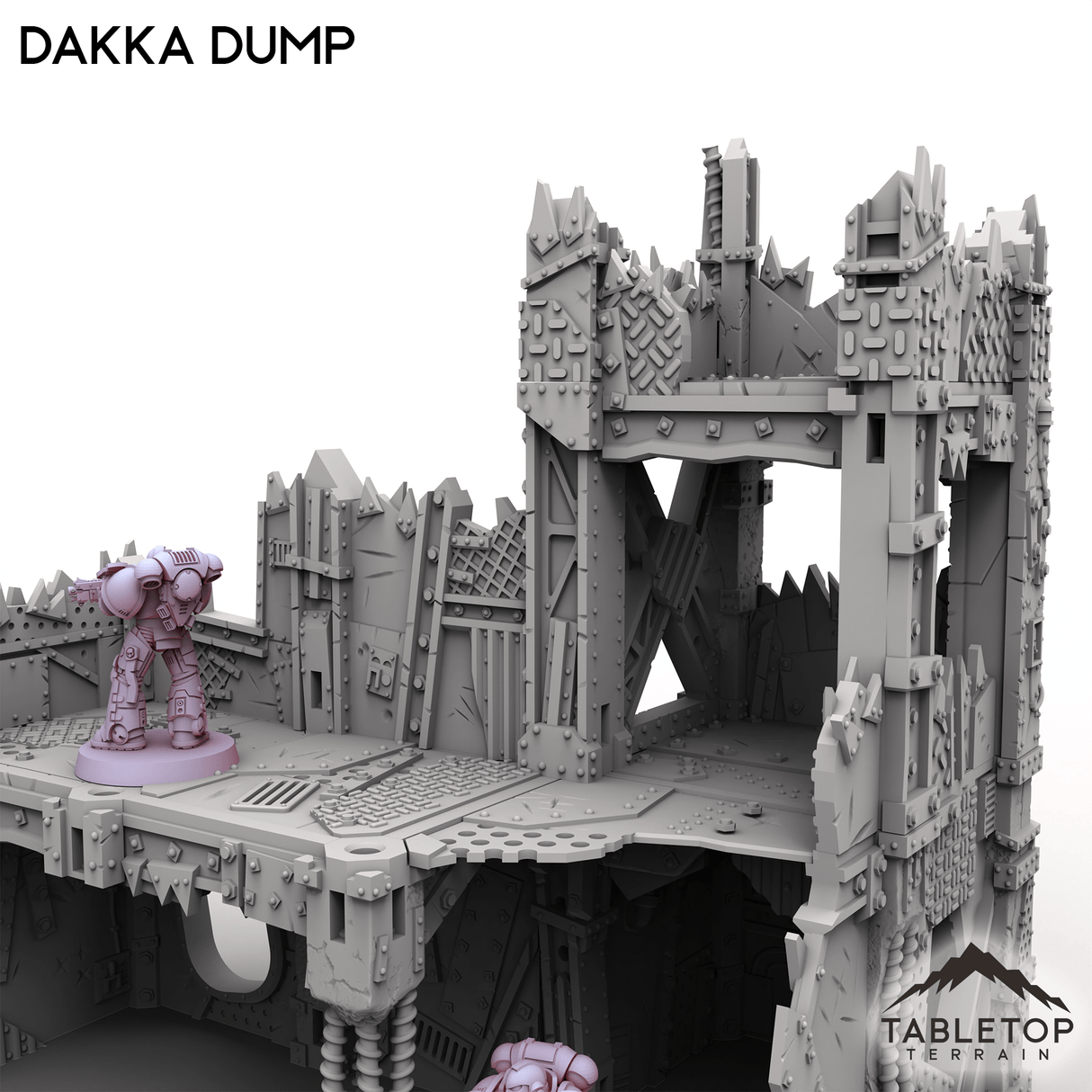 Tabletop Terrain Terrain Dakka Dump - Scrapz Kamp