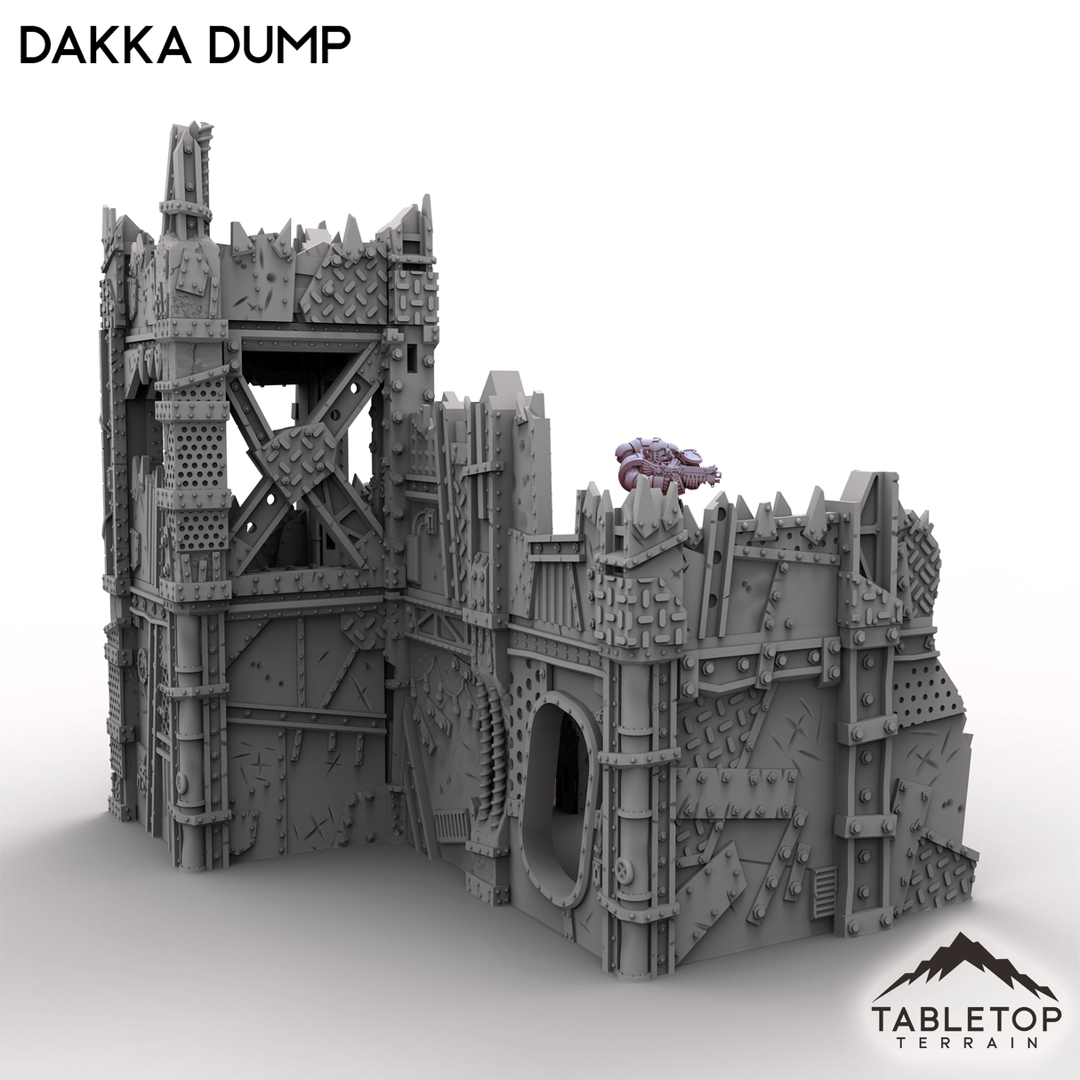 Tabletop Terrain Terrain Dakka Dump - Scrapz Kamp