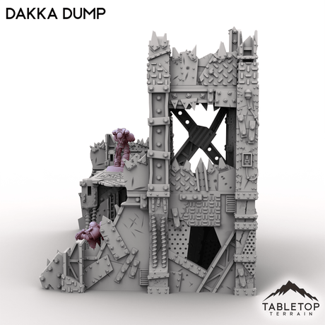 Tabletop Terrain Terrain Dakka Dump - Scrapz Kamp