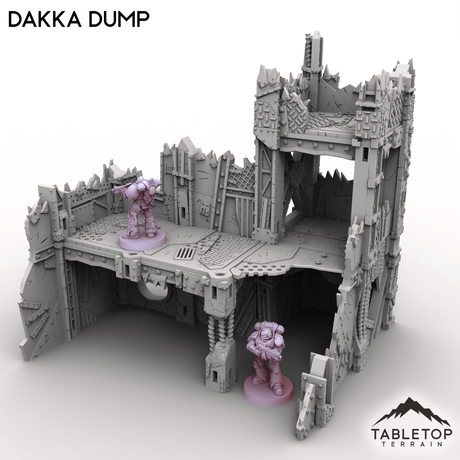 Tabletop Terrain Terrain Dakka Dump - Scrapz Kamp