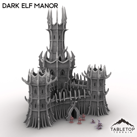Tabletop Terrain Terrain Dark Elf Manor