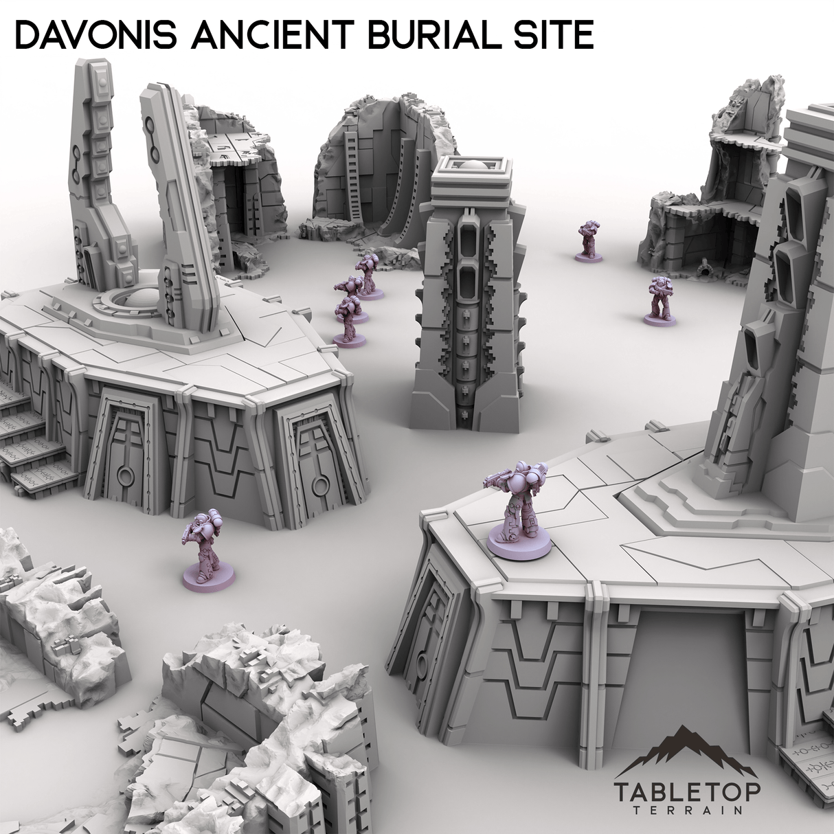 Tabletop Terrain Terrain Davonis Ancient Burial Site