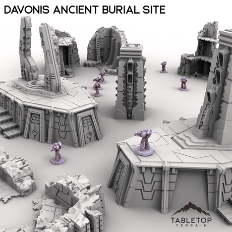 Tabletop Terrain Terrain Davonis Ancient Burial Site