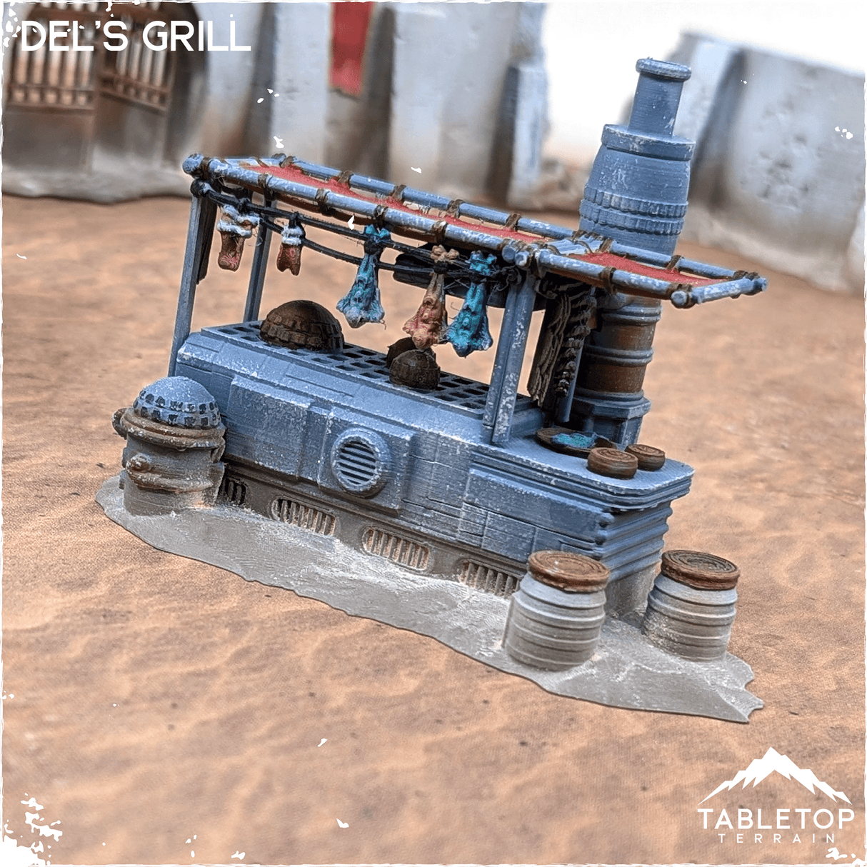 Tabletop Terrain Terrain Del's Grill