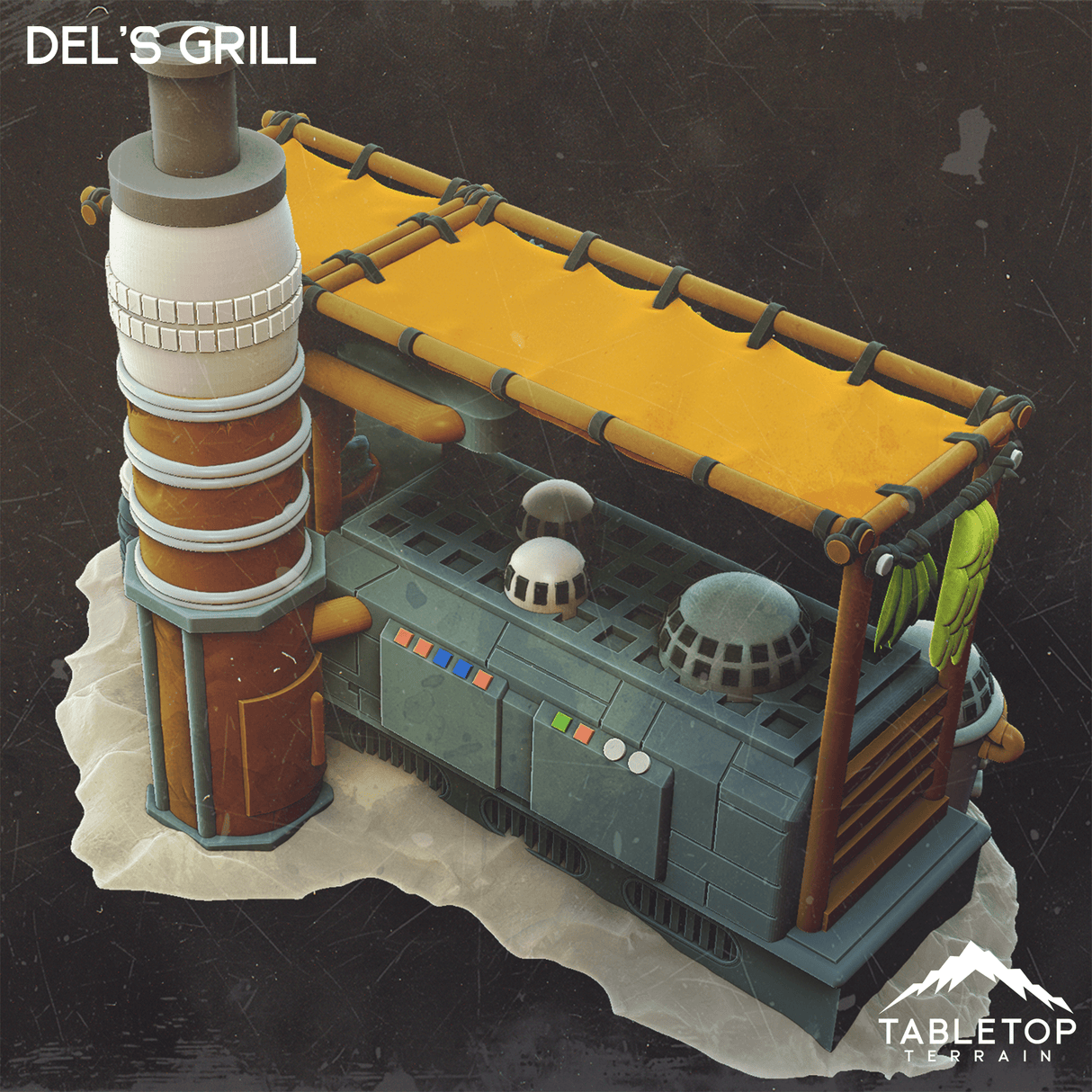 Tabletop Terrain Terrain Del's Grill
