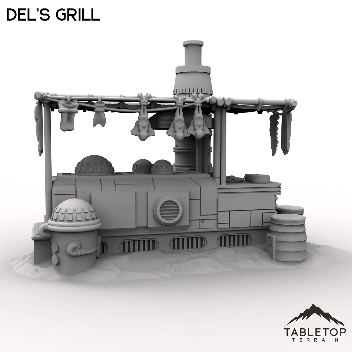Tabletop Terrain Terrain Del's Grill