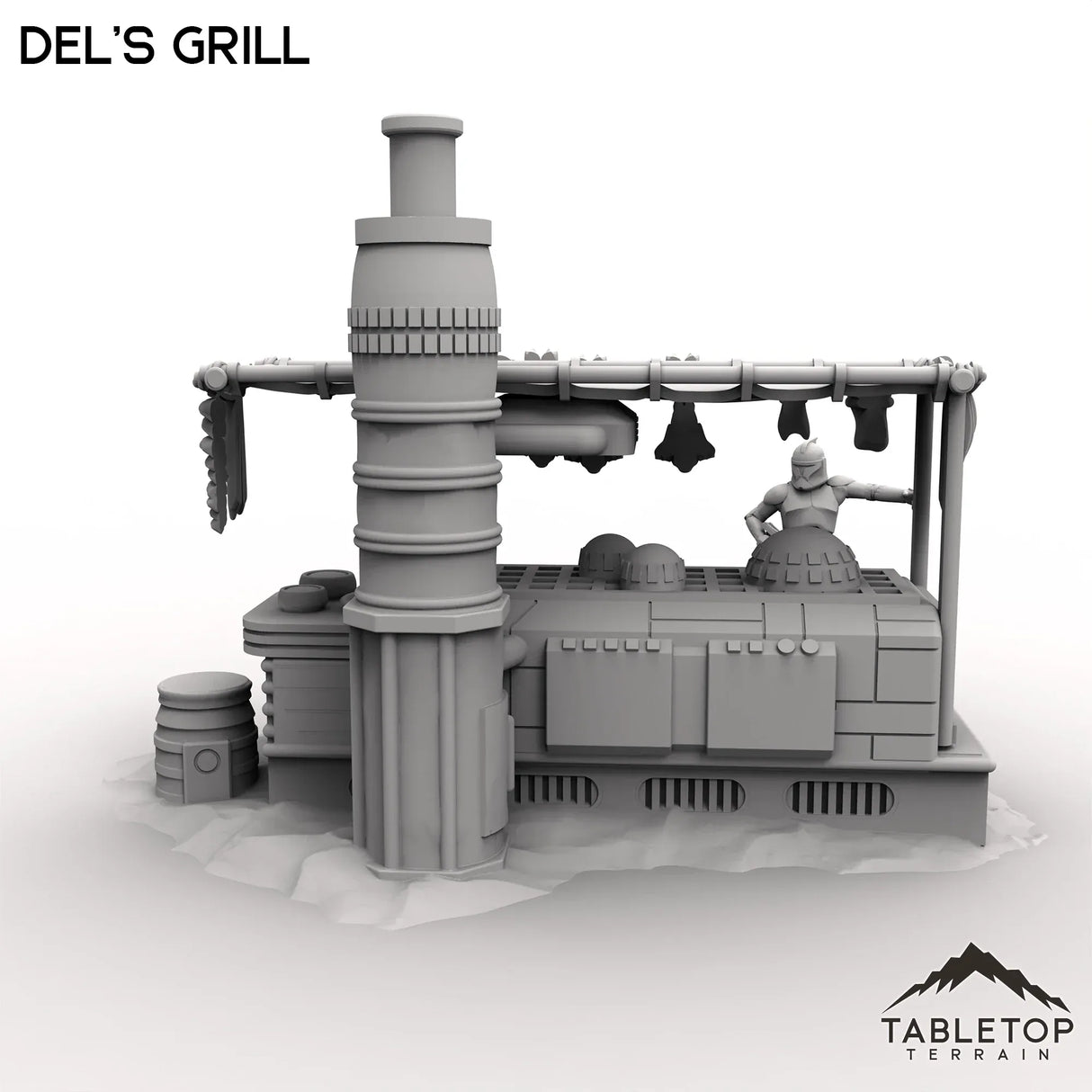Tabletop Terrain Terrain Del's Grill