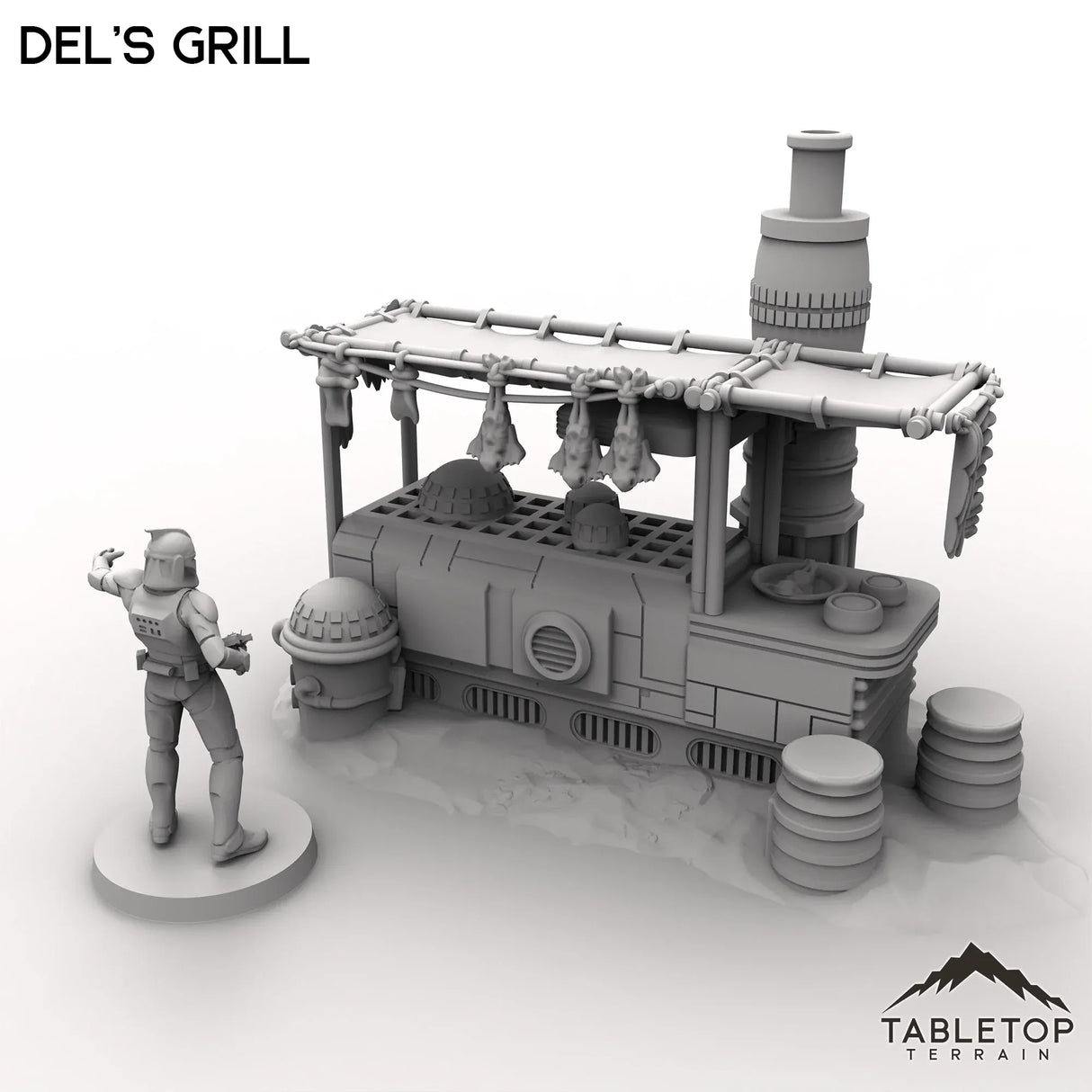 Tabletop Terrain Terrain Del's Grill