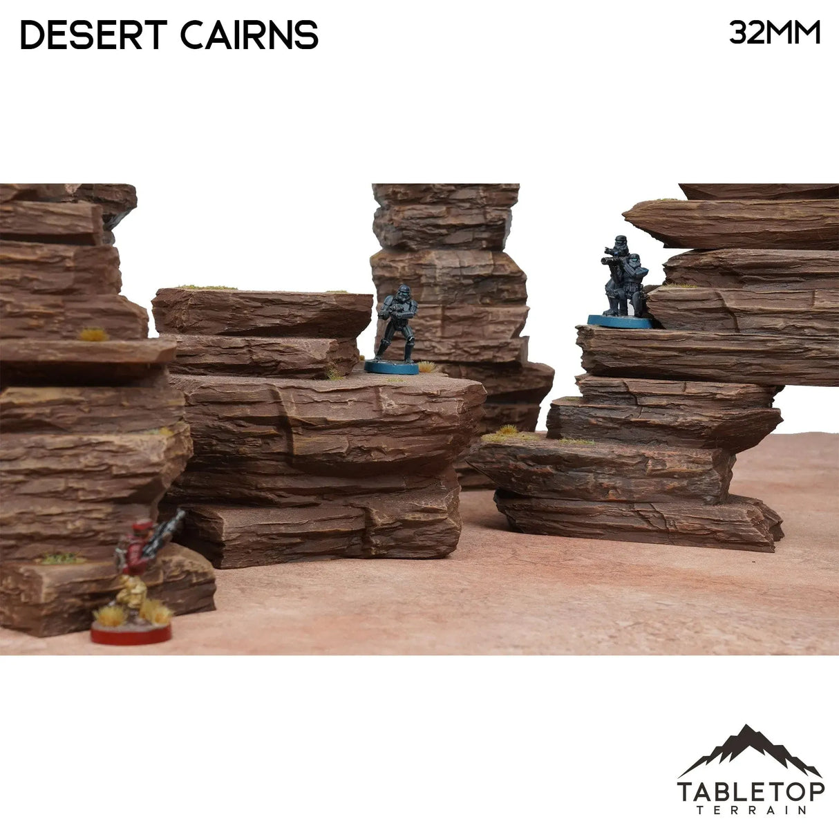 Tabletop Terrain Terrain Desert Cairns