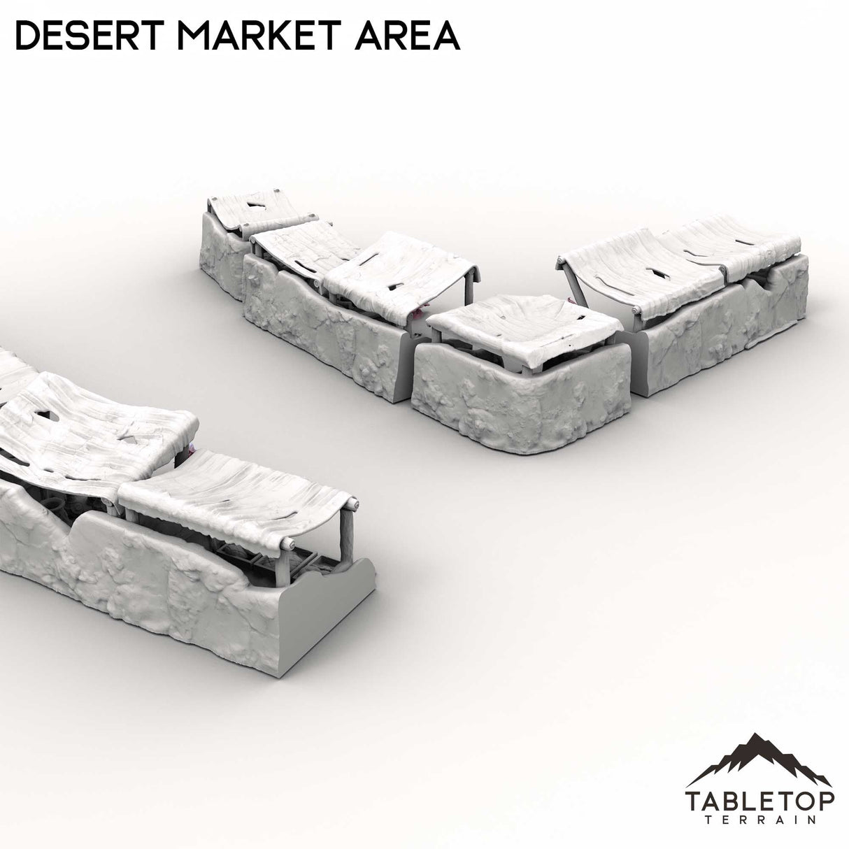 Tabletop Terrain Terrain Desert Market Area