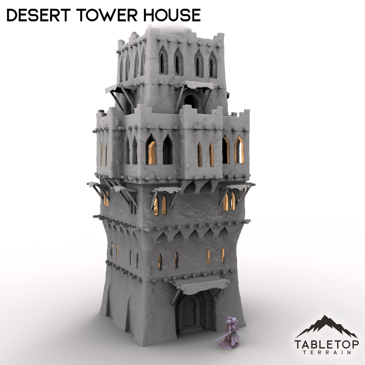 Tabletop Terrain Terrain Desert Tower House