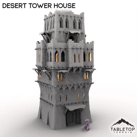 Tabletop Terrain Terrain Desert Tower House