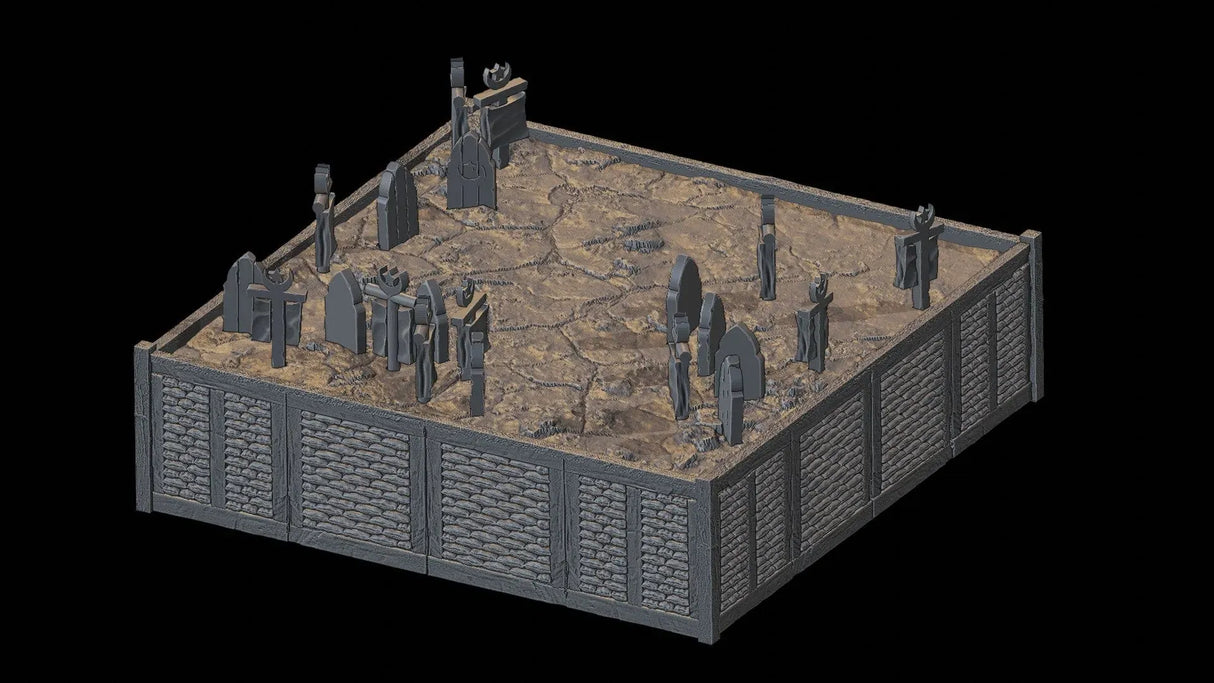 Tabletop Terrain Terrain Desert Trench Wars - Full Table Collection