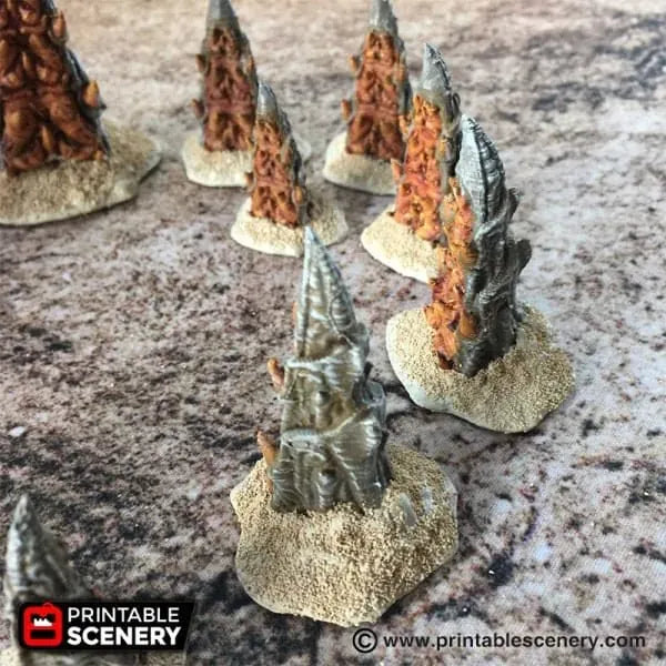 Tabletop Terrain Terrain Desert Worms - Star Wars Legion Scatter Terrain