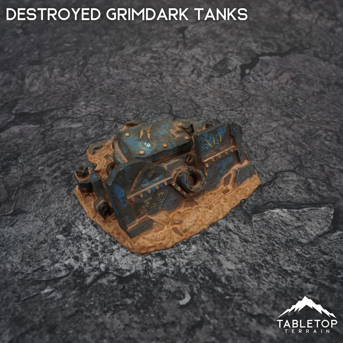 Tabletop Terrain Terrain Destroyed Grimdark Tanks