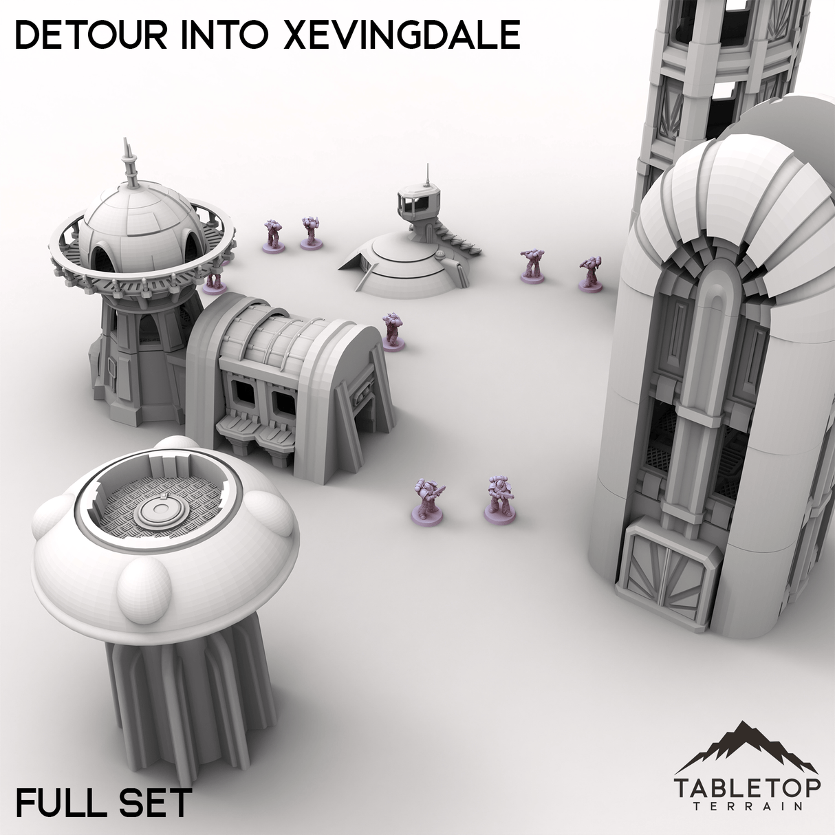 Tabletop Terrain Terrain Detour into Xevingdale
