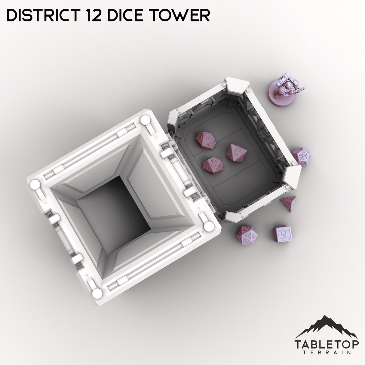 Tabletop Terrain Terrain District 12 Dice Tower