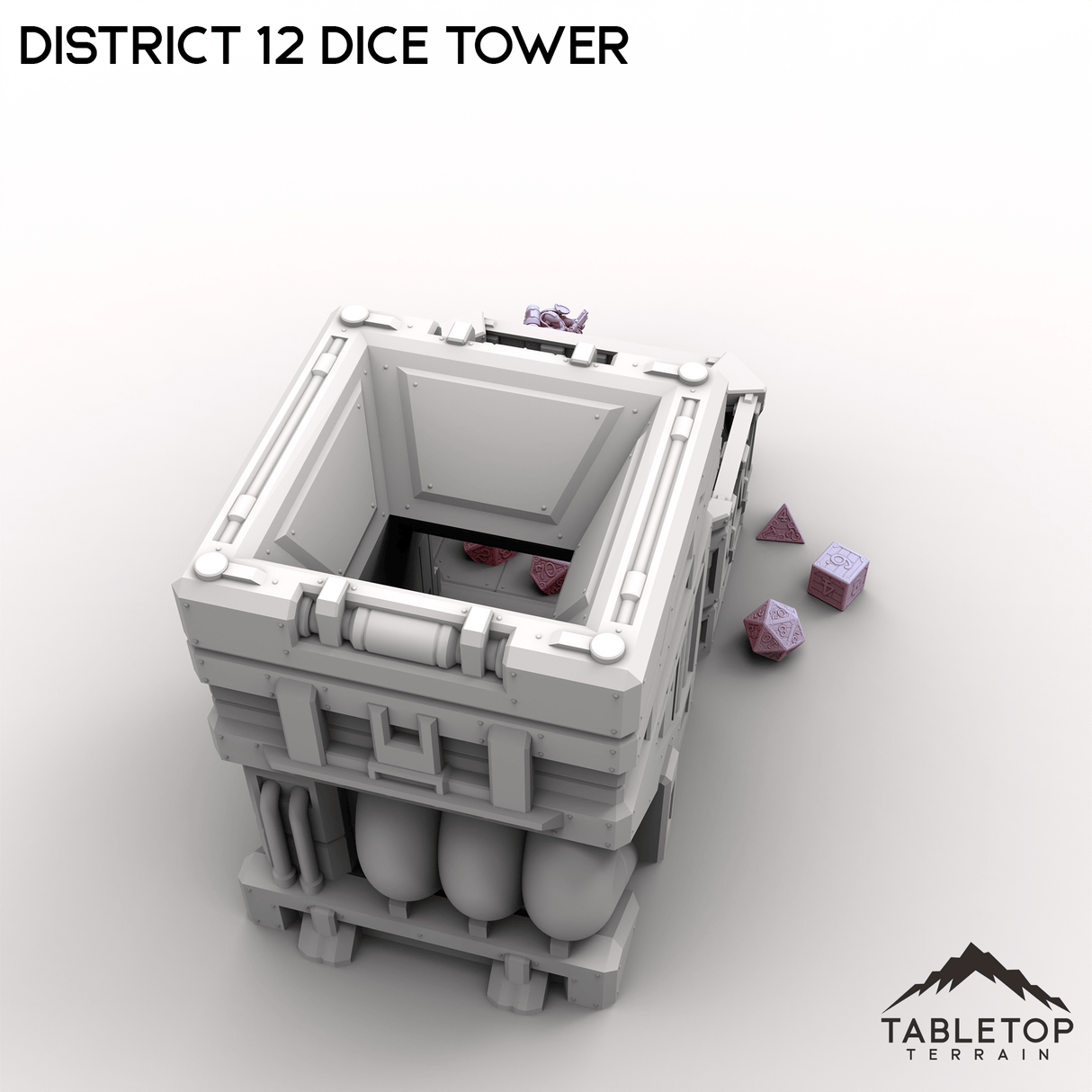 Tabletop Terrain Terrain District 12 Dice Tower