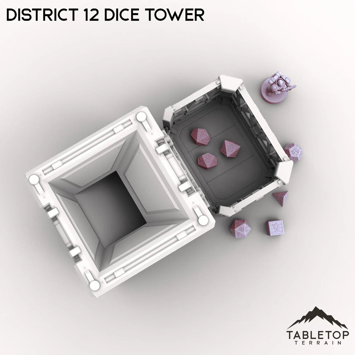 Tabletop Terrain Terrain District 12 Dice Tower