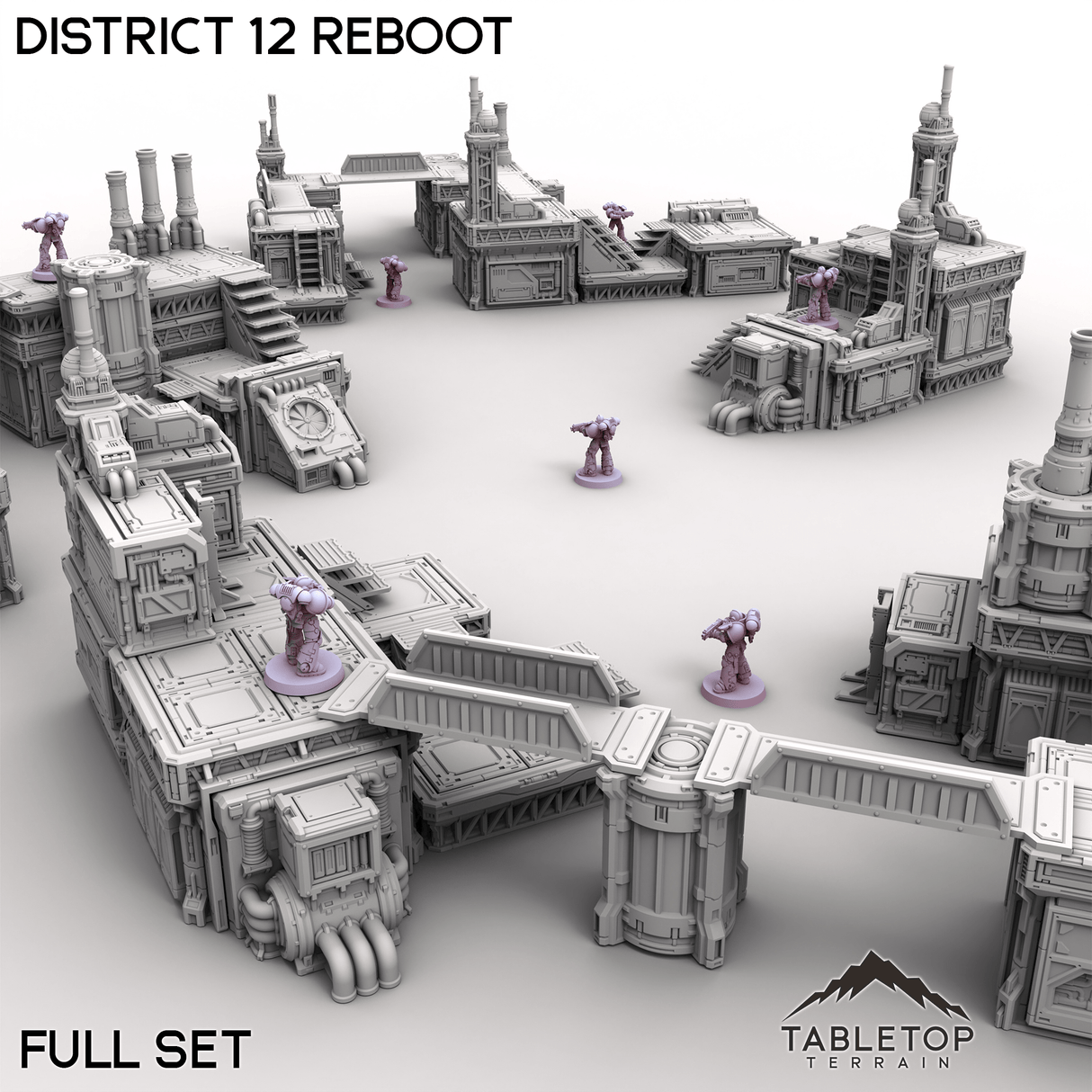 Tabletop Terrain Terrain District 12 Reboot