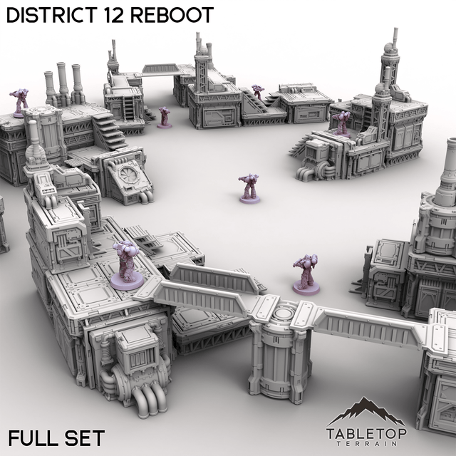 Tabletop Terrain Terrain District 12 Reboot