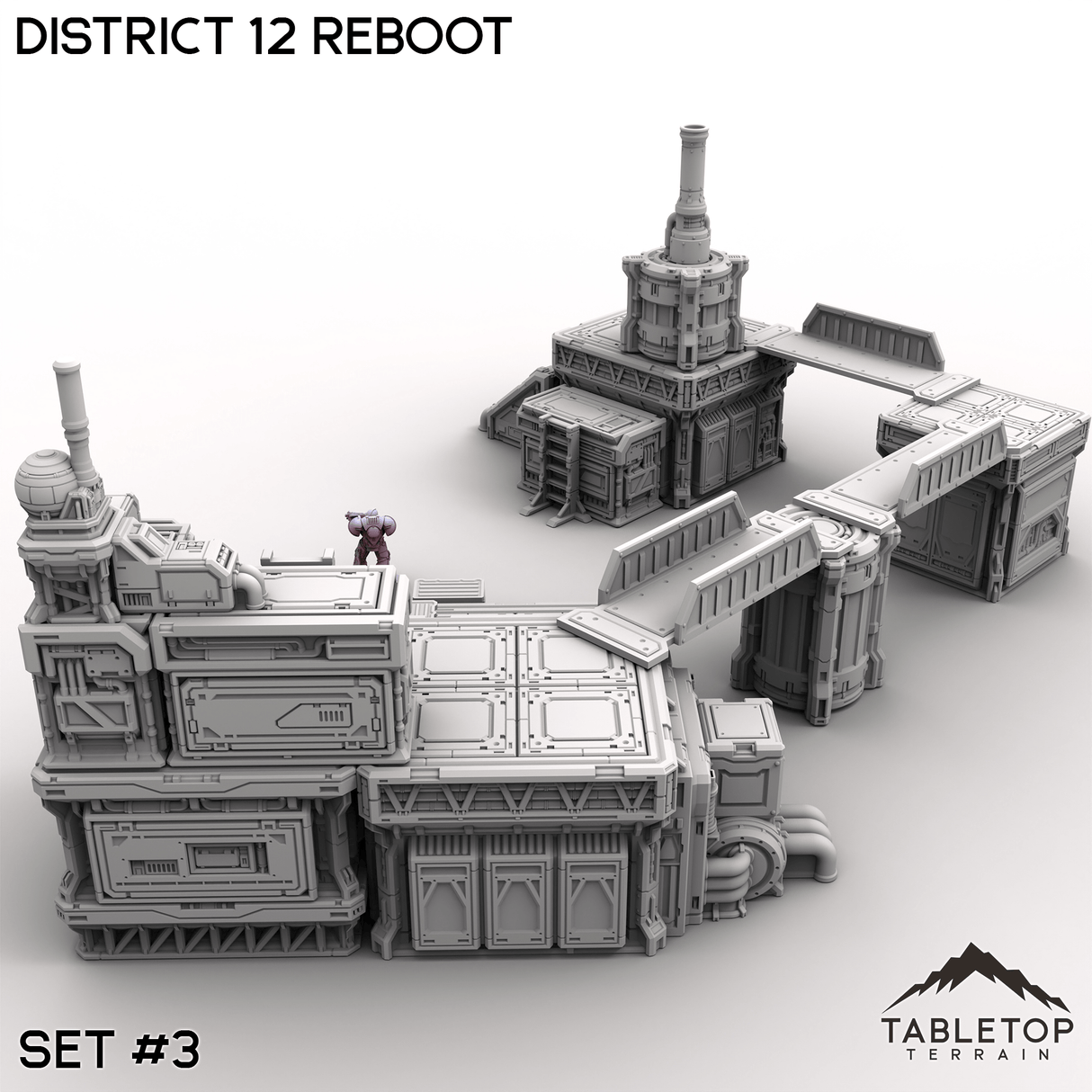 Tabletop Terrain Terrain District 12 Reboot
