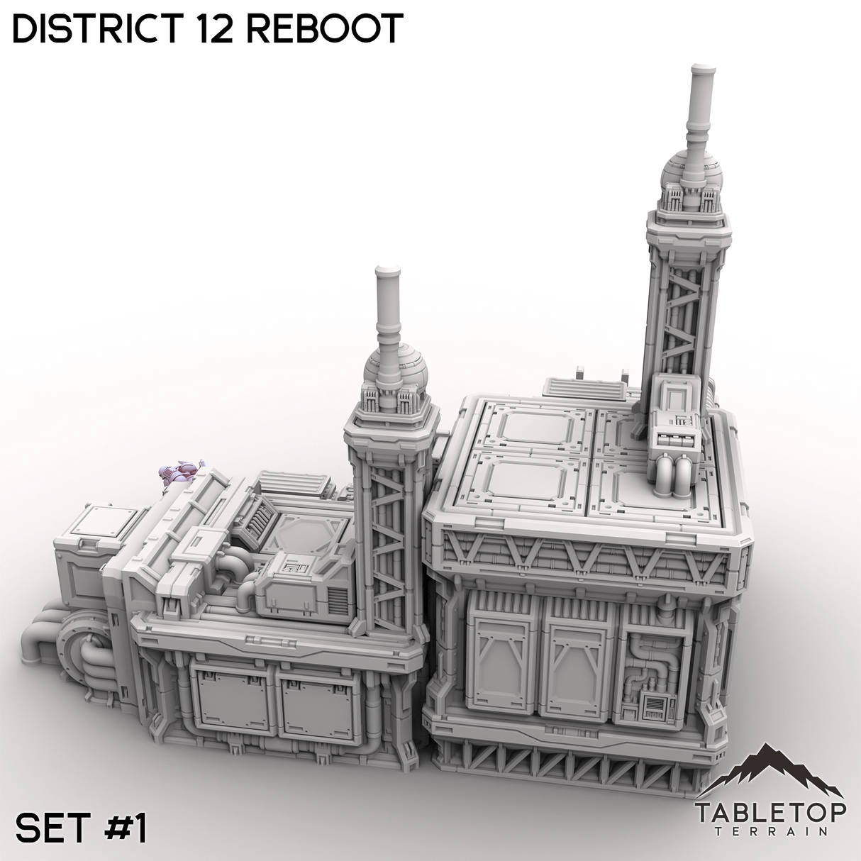 Tabletop Terrain Terrain District 12 Reboot