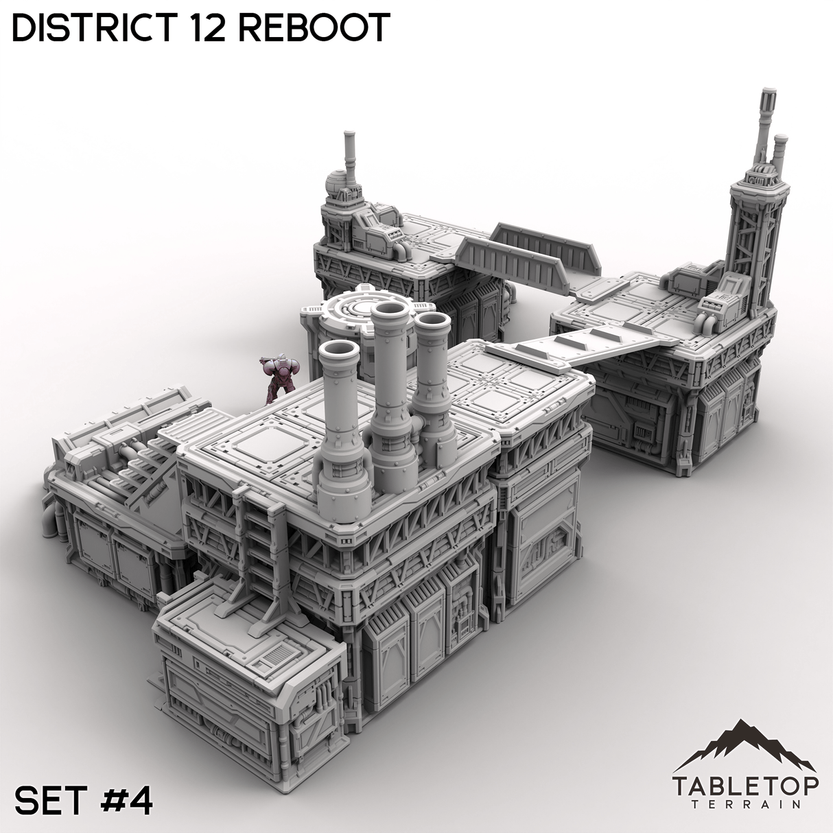 Tabletop Terrain Terrain District 12 Reboot