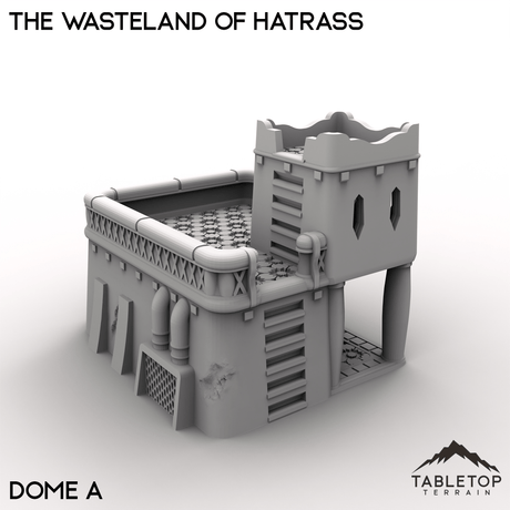 Tabletop Terrain Terrain Dome A / 28/32mm The Wasteland of Hatrass