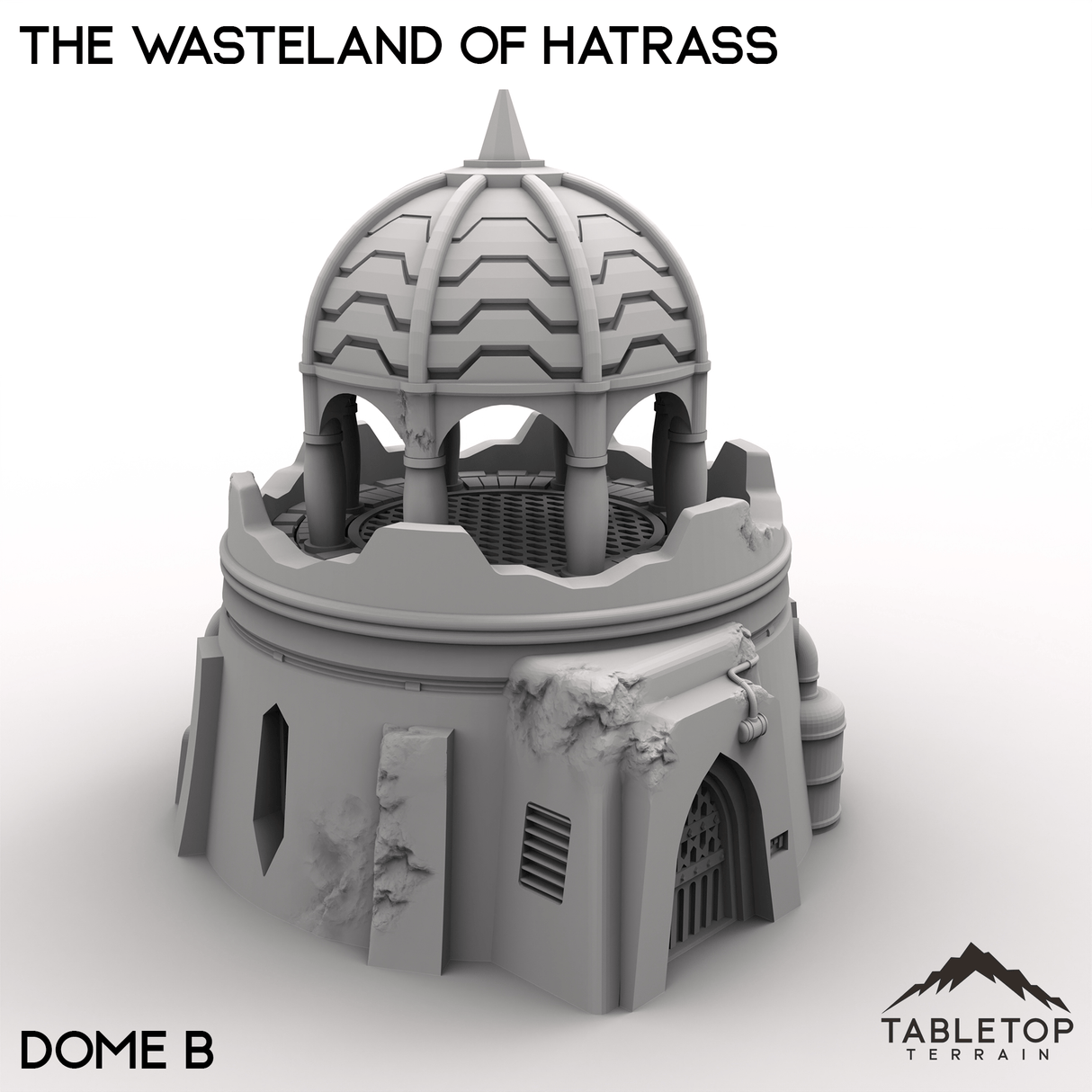Tabletop Terrain Terrain Dome B / 28/32mm The Wasteland of Hatrass