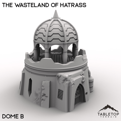 Tabletop Terrain Terrain Dome B / 28/32mm The Wasteland of Hatrass