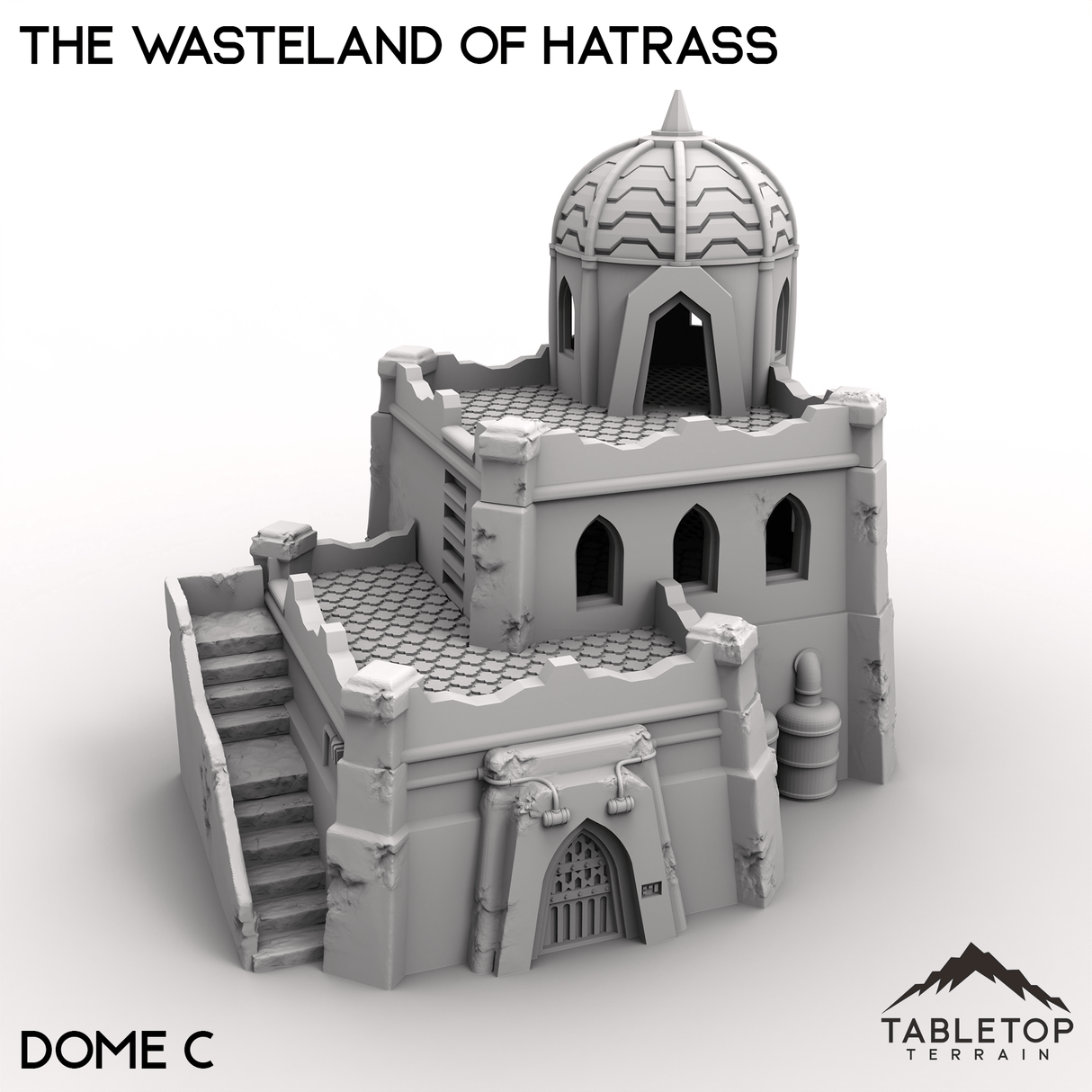 Tabletop Terrain Terrain Dome C / 28/32mm The Wasteland of Hatrass
