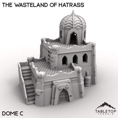 Tabletop Terrain Terrain Dome C / 28/32mm The Wasteland of Hatrass