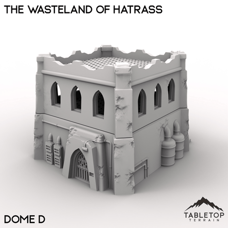 Tabletop Terrain Terrain Dome D / 28/32mm The Wasteland of Hatrass