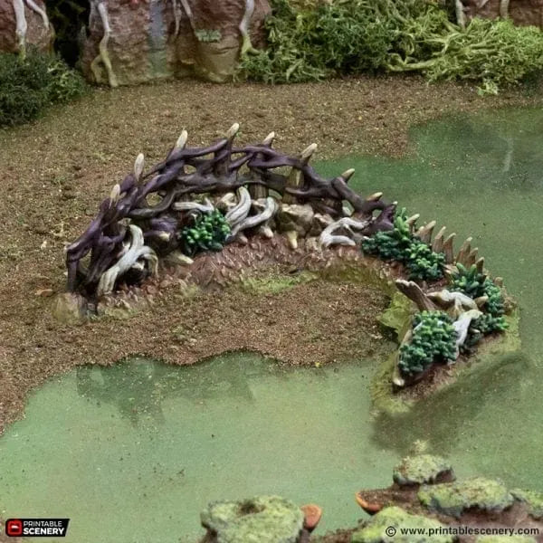Tabletop Terrain Terrain Dragon Carcass - The Gloaming Swamp