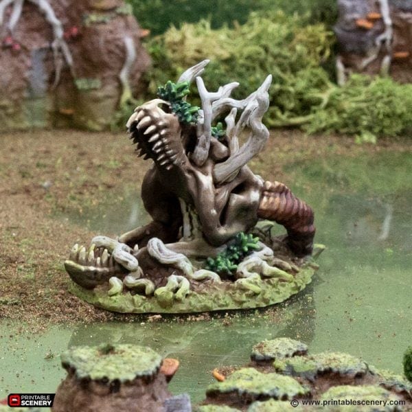 Tabletop Terrain Terrain Dragon Carcass - The Gloaming Swamp