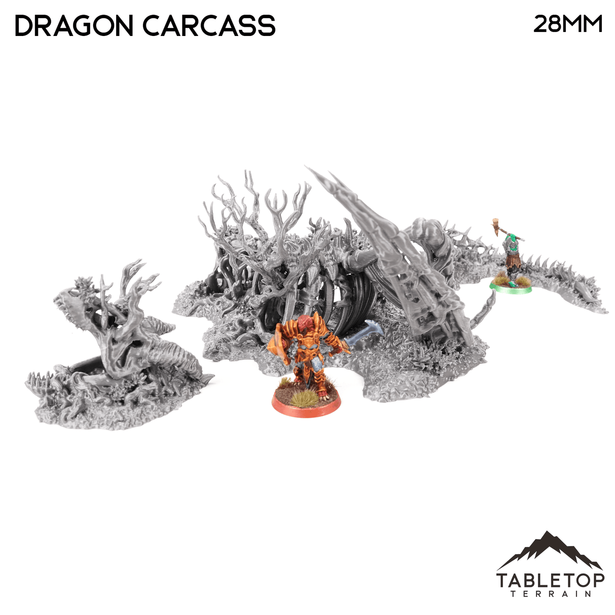 Tabletop Terrain Terrain Dragon Carcass - The Gloaming Swamp
