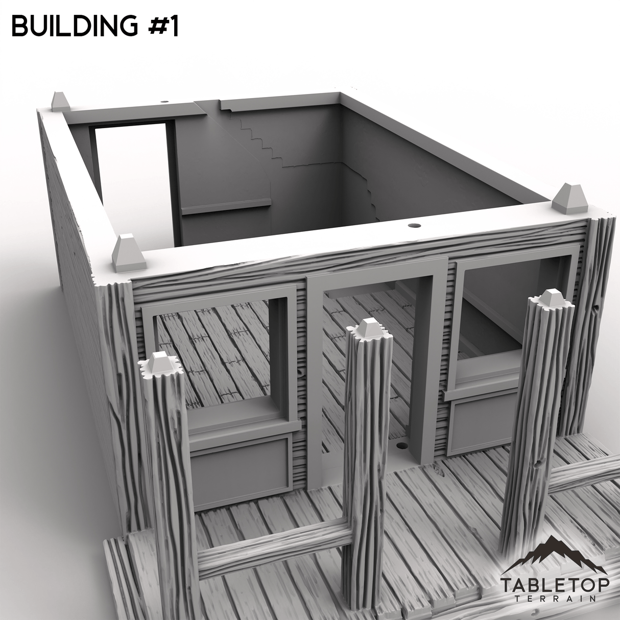 Tabletop Terrain Terrain Dreadwood Building 1