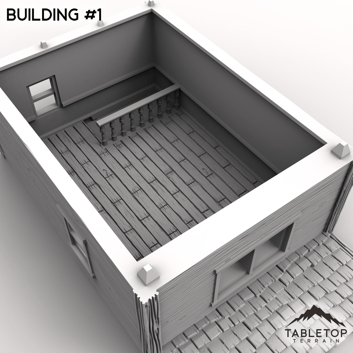 Tabletop Terrain Terrain Dreadwood Building 1