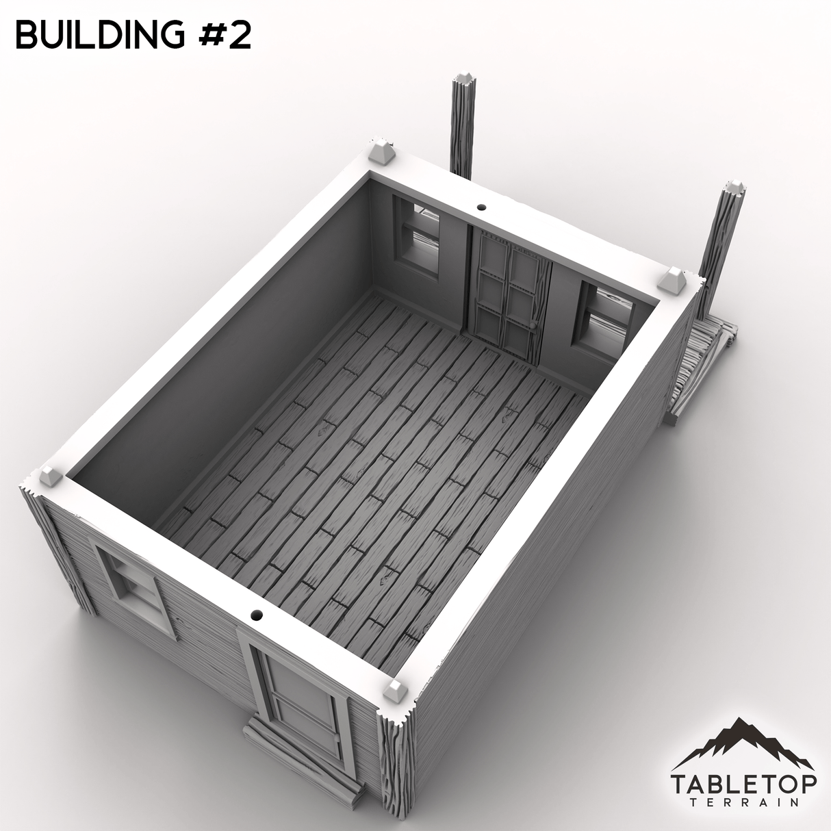 Tabletop Terrain Terrain Dreadwood Building 2