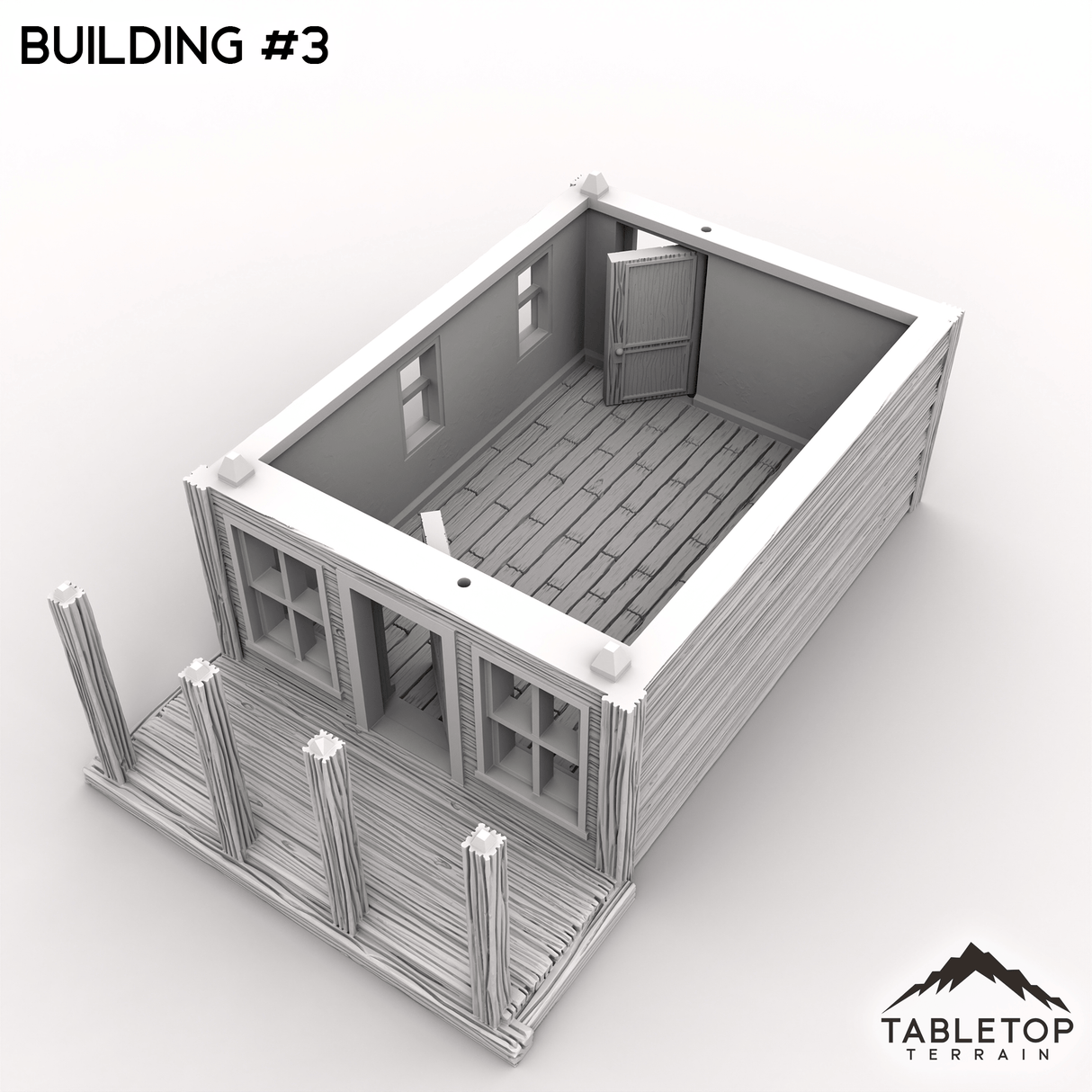 Tabletop Terrain Terrain Dreadwood Building 3