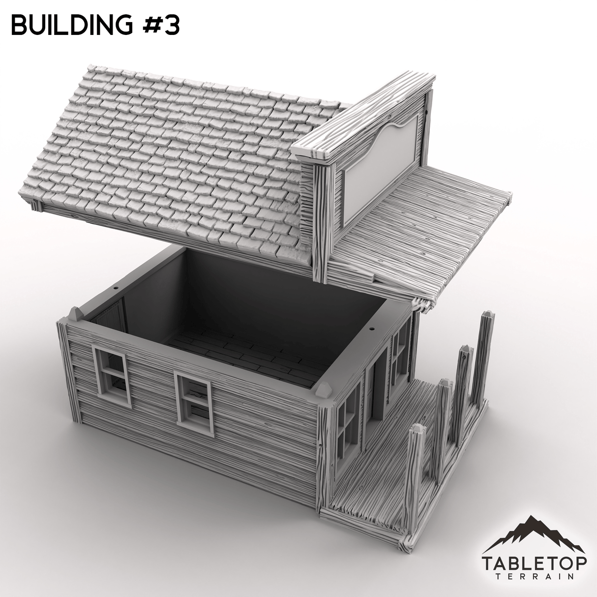 Tabletop Terrain Terrain Dreadwood Building 3