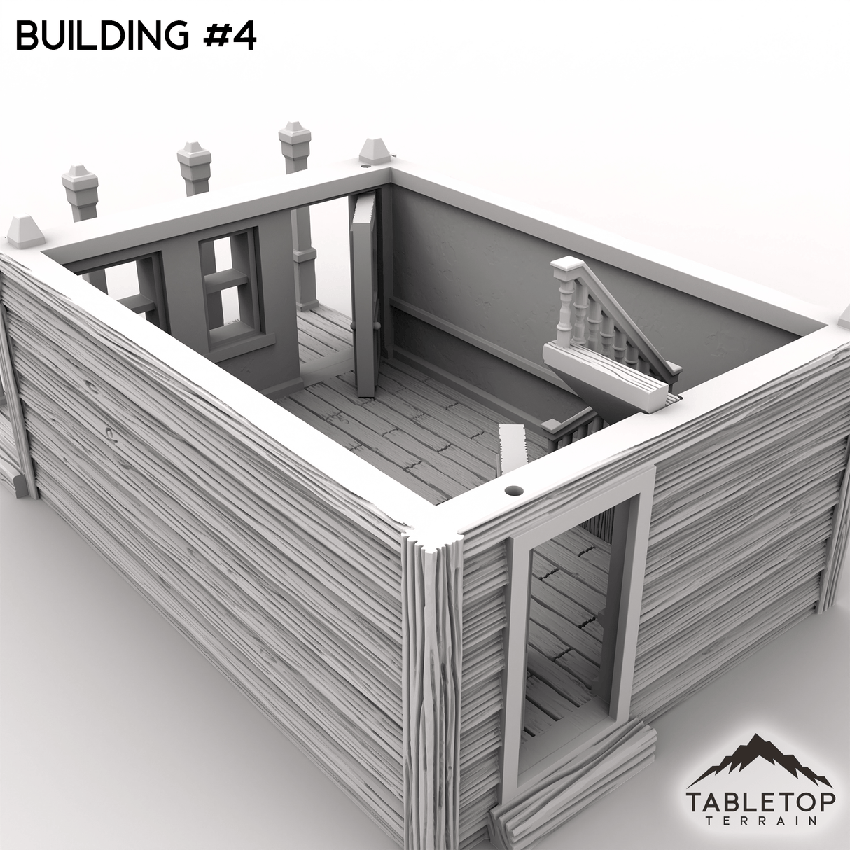 Tabletop Terrain Terrain Dreadwood Building 4