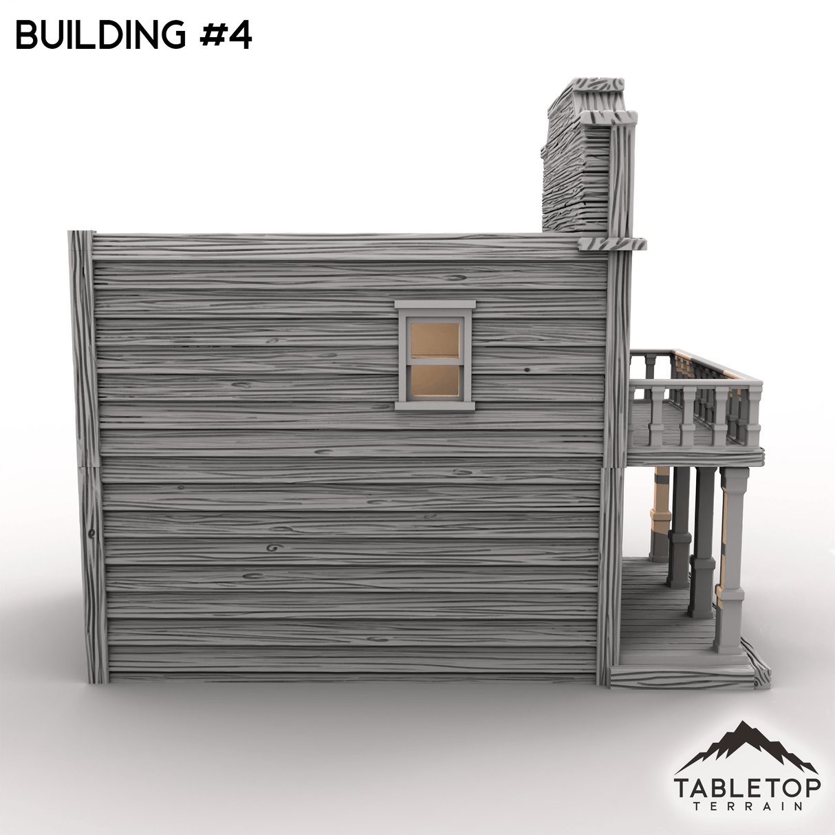 Tabletop Terrain Terrain Dreadwood Building 4