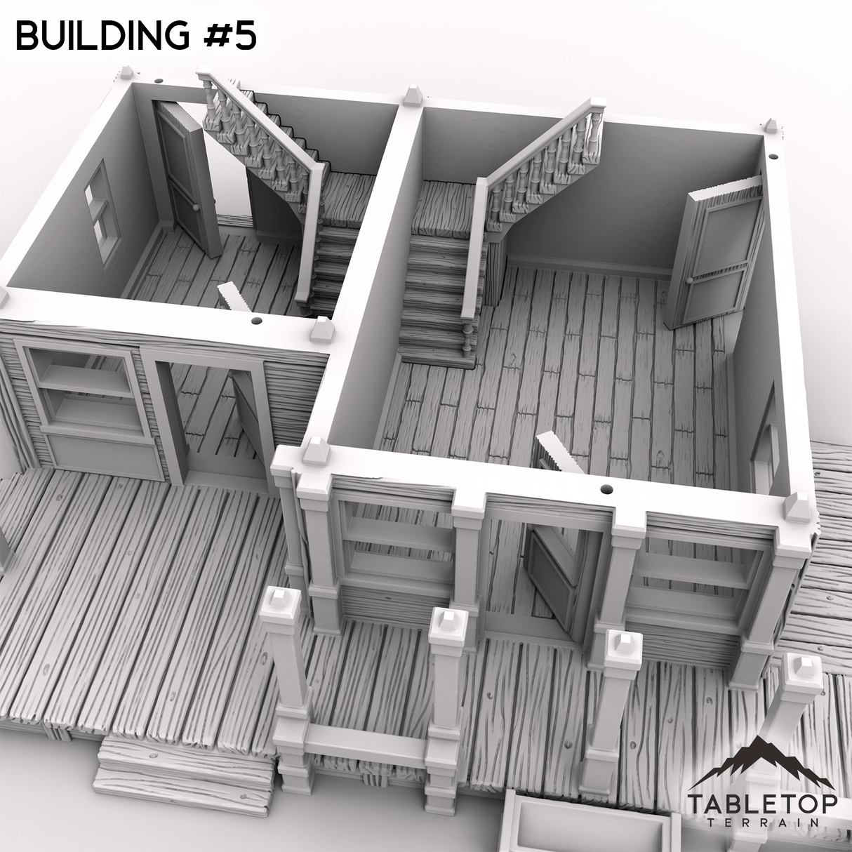 Tabletop Terrain Terrain Dreadwood Building 5