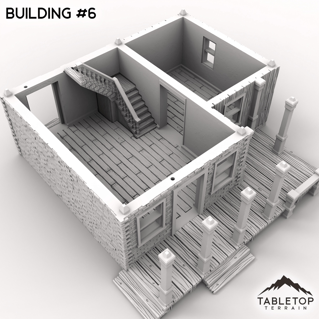 Tabletop Terrain Terrain Dreadwood Building 6