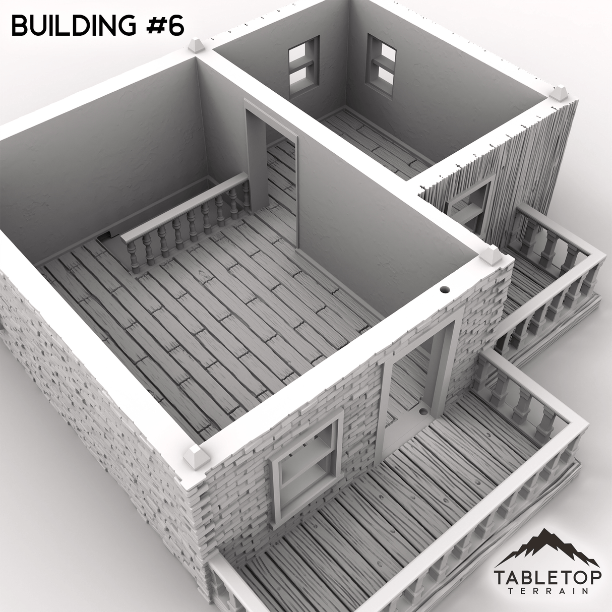 Tabletop Terrain Terrain Dreadwood Building 6